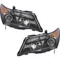thumbnail image 1 of Driver and Passenger Side Headlights w/o Bulbs Xenon w/o HID Bulb and for 2010-2013 Acura MDX Base 6 Cyl 3.7L, 1 of 4