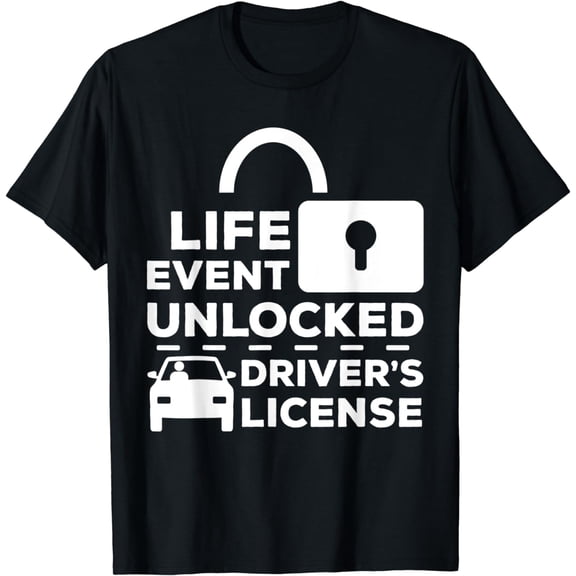 Driver's License - Exam Driving Instructor Driving School T-Shirt