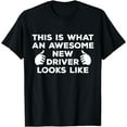 thumbnail image 1 of Driver's License Passed - Driving School Learner Automobile T-Shirt, 1 of 4