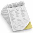 Driver's Vehicle Inspection Report 10 Pack, 2-Ply Carbonless Forms for ...