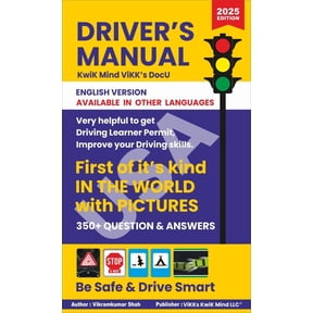Driver's manual book USA English version