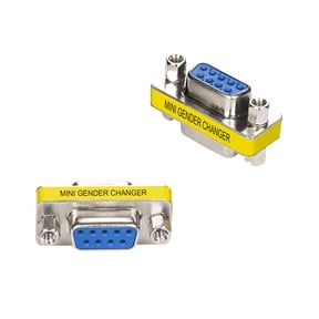 DriverGenius Slimline Gender Changer, DB9 - F/F
