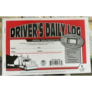 Barjan Driver Daily Log Book, 31 Sheet, Red/Brown/ White