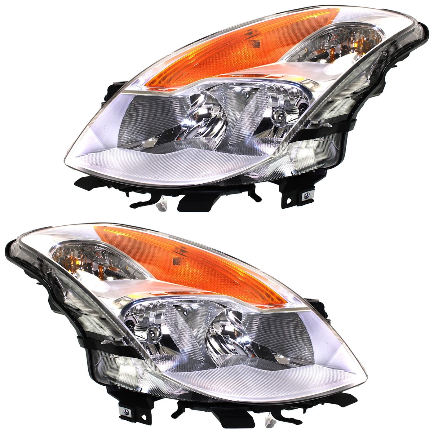 Drivers & Passenger Heads Driving Headlamps Set of 2 for 2008-2009 for ...