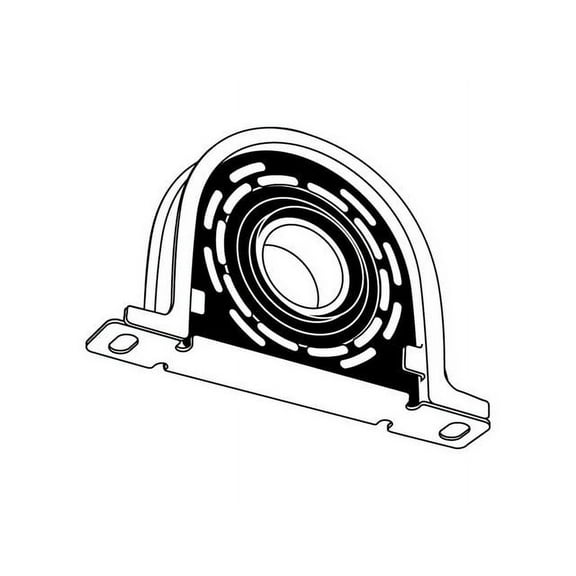 Driveshaft Support - Compatible with 1979 - 1986, 1988 - 2000 GMC C3500 1980 1981 1982 1983 1984 1985 1989 1990 1991 1992 1993 1994 1995 1996 1997 1998 1999