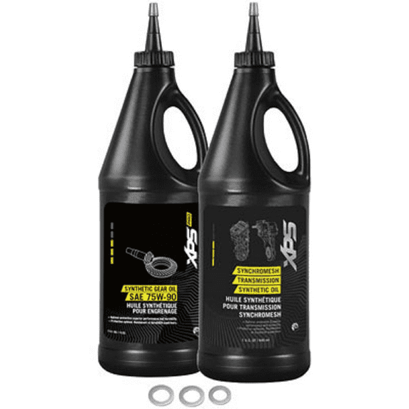 Drivetrain Oil Change Kit with Can-Am Oil Compatible With Can-Am Outlander 570 X MR 2020-2021