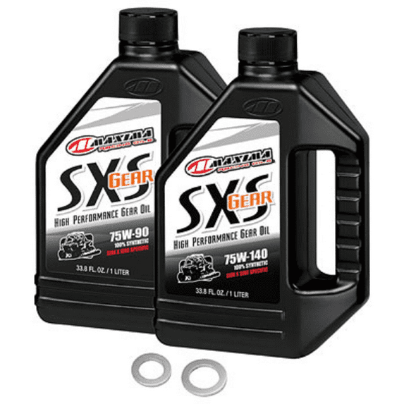 Drivetrain Oil Change Kit with Maxima Oil Compatible With Can-Am Commander 1000 2014