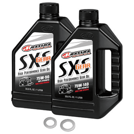 Drivetrain Oil Change Kit with Maxima Oil Compatible With Can-Am Commander Max 1000 DPS 2015