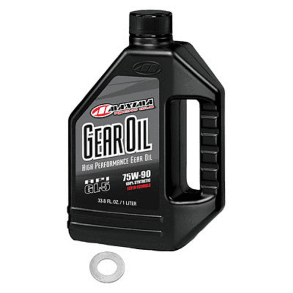 Drivetrain Oil Change Kit with Maxima Oil Compatible With Honda Rancher 420 2x4 2015-2021