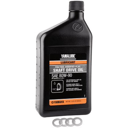 Drivetrain Oil Change Kit with Yamalube Oil Compatible With Yamaha KODIAK 400 4x4 1993-1999