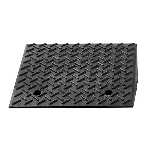 Driveway Curb Ramp 2-Pack,7000 lbs Capacity,7" High - For Cars,Wheelchairs, Lawn Mowers