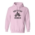 thumbnail image 1 of Driveway Drinker - Cheers! Adult Hooded Sweatshirt, 1 of 3