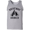 thumbnail image 1 of Driveway Drinker - Cheers! Adult Tank Top, 1 of 3