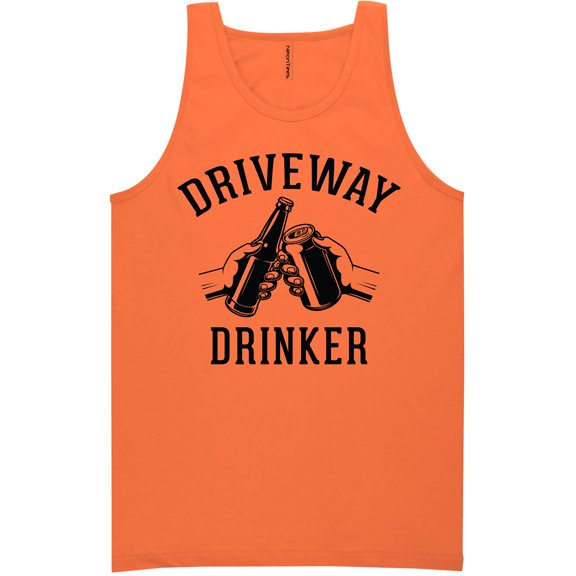 Driveway Drinker - Cheers! Neon Tank Top