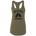 thumbnail image 1 of Driveway Drinker - Cheers! Racerback Tank, 1 of 3