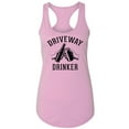 thumbnail image 1 of Driveway Drinker - Cheers! Racerback Tank, 1 of 3
