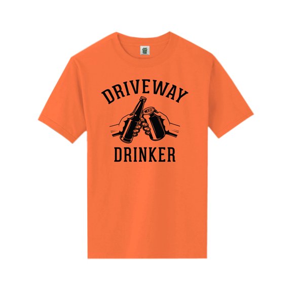 Driveway Drinker - Cheers! Short Sleeve Neon T-Shirt