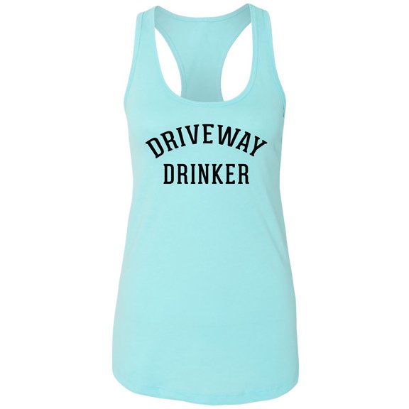 Driveway Drinker Racerback Tank