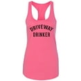 thumbnail image 1 of Driveway Drinker Racerback Tank, 1 of 2