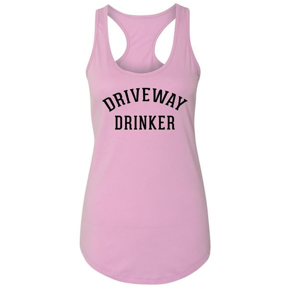 Driveway Drinker Racerback Tank
