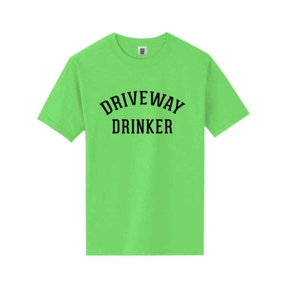 Driveway Drinker Short Sleeve Neon T-Shirt