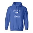 thumbnail image 1 of Driveway Drinker-Wine Adult Hooded Sweatshirt, 1 of 3