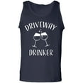 thumbnail image 1 of Driveway Drinker-Wine Adult Tank Top, 1 of 3