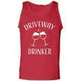 thumbnail image 1 of Driveway Drinker-Wine Adult Tank Top, 1 of 3