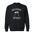 thumbnail image 1 of Driveway Drinker-Wine Crewneck Sweatshirt, 1 of 3