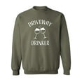 thumbnail image 1 of Driveway Drinker-Wine Crewneck Sweatshirt, 1 of 3