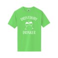 thumbnail image 1 of Driveway Drinker-Wine Short Sleeve Neon T-Shirt, 1 of 1