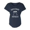 thumbnail image 1 of Driveway Drinker-Wine Womens Dolman Tee, 1 of 1