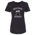 thumbnail image 1 of Driveway Drinker-Wine Womens crewneck tee, 1 of 2