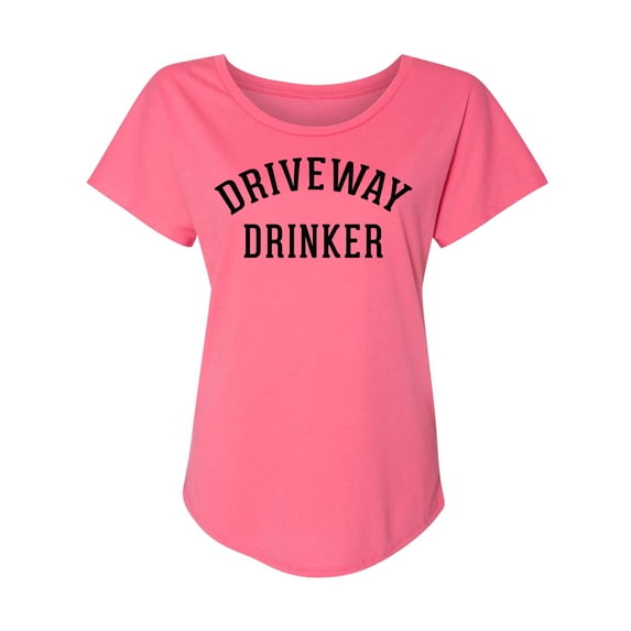 Driveway Drinker Womens Dolman Tee