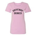 thumbnail image 1 of Driveway Drinker Womens crewneck tee, 1 of 3