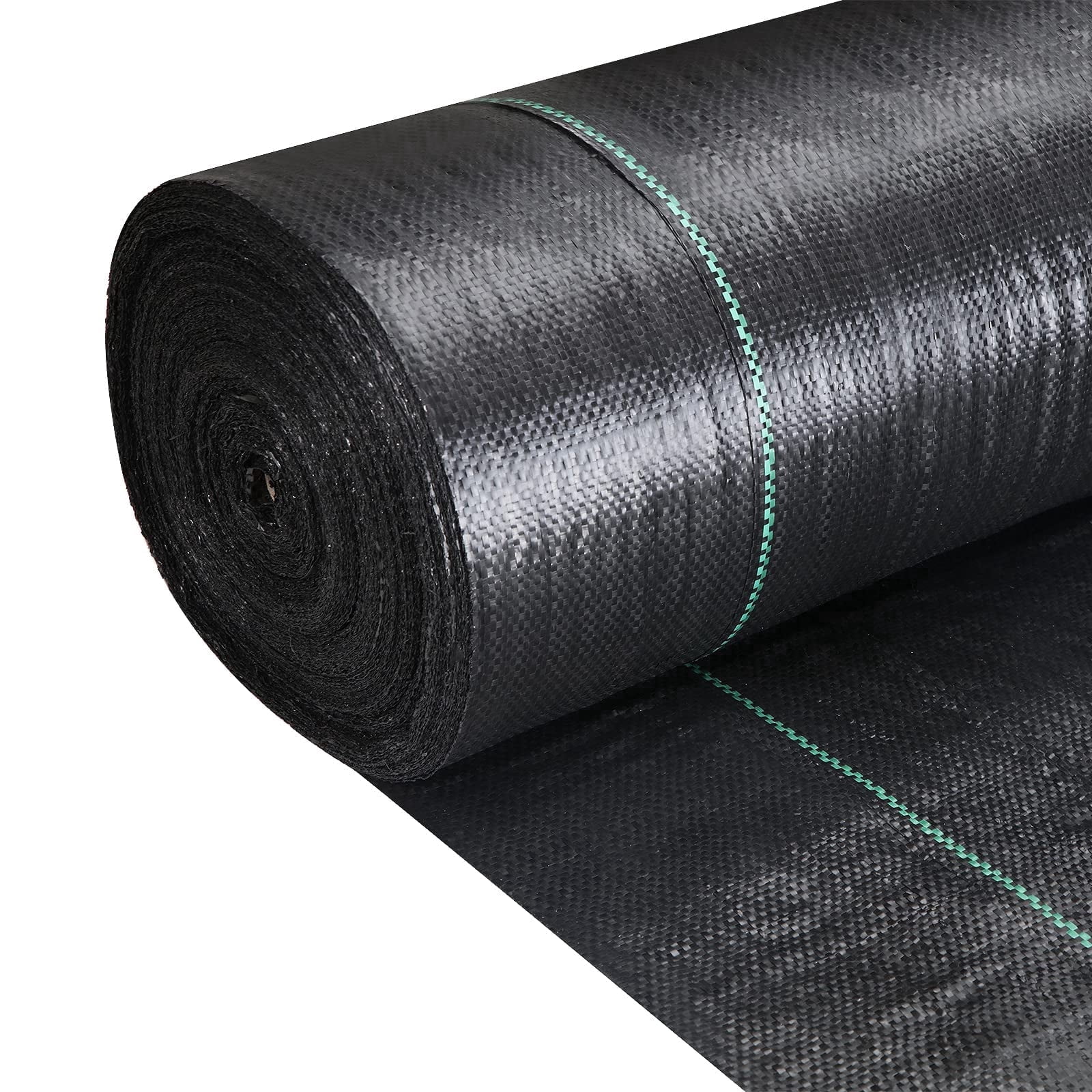 DWALE 6x300 ft Driveway Fabric, 2.4OZ Heavy Duty Road Fabric for Erosion Control, French Drain & Construction Projects