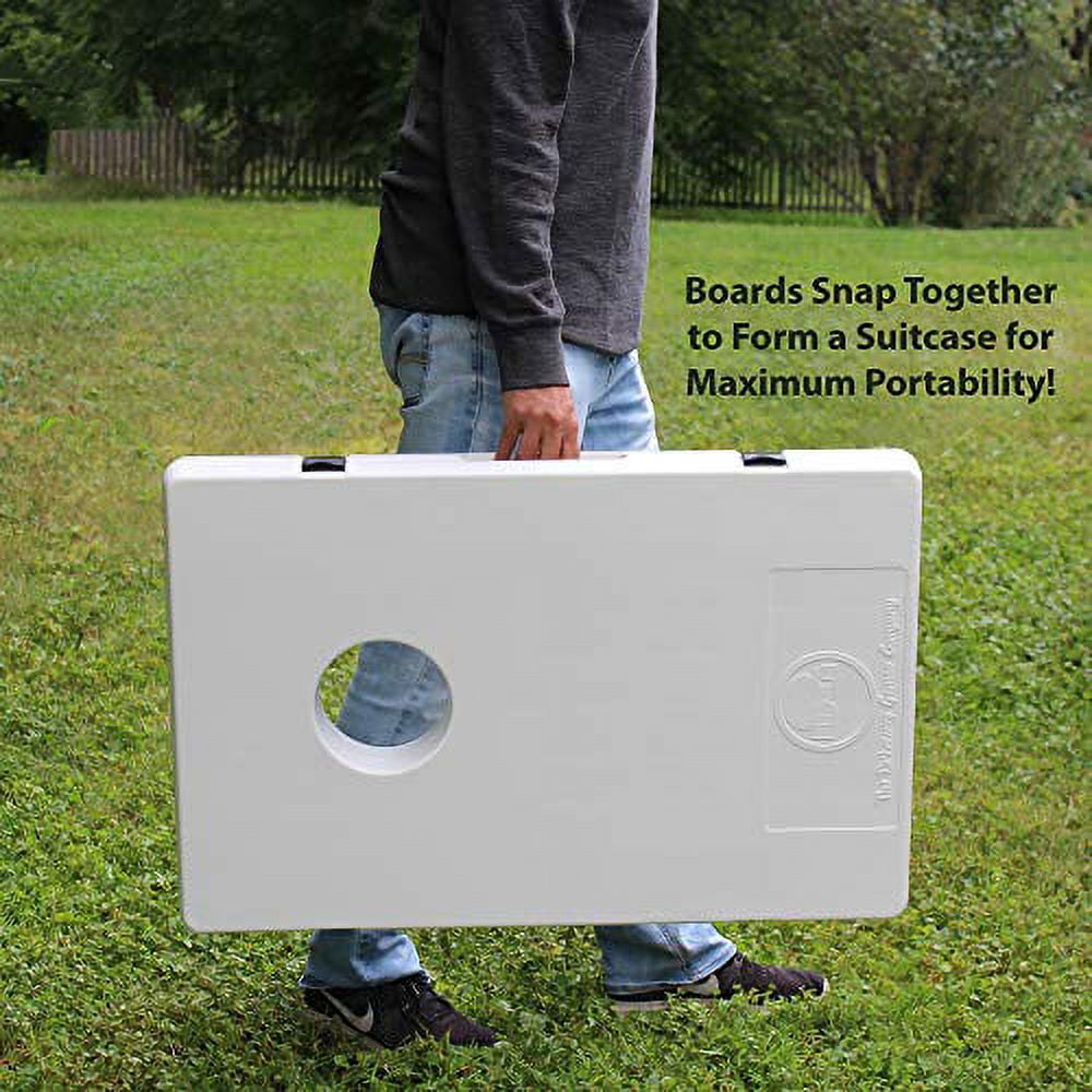 Driveway Games EZ Carry Portable AllWeather Cornhole Set Travel Corn