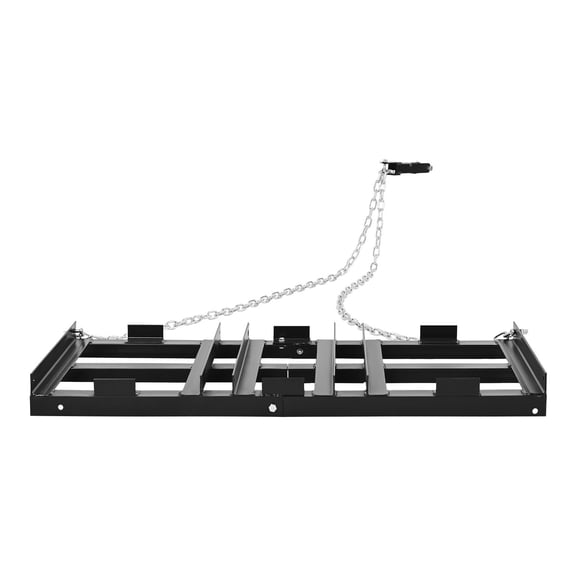 Driveway Grader 48x20 Inch Adjustable Width 50lb Capacity Galvanized Steel Tow-Behind Drag Harrow for ATV UTV Tractor