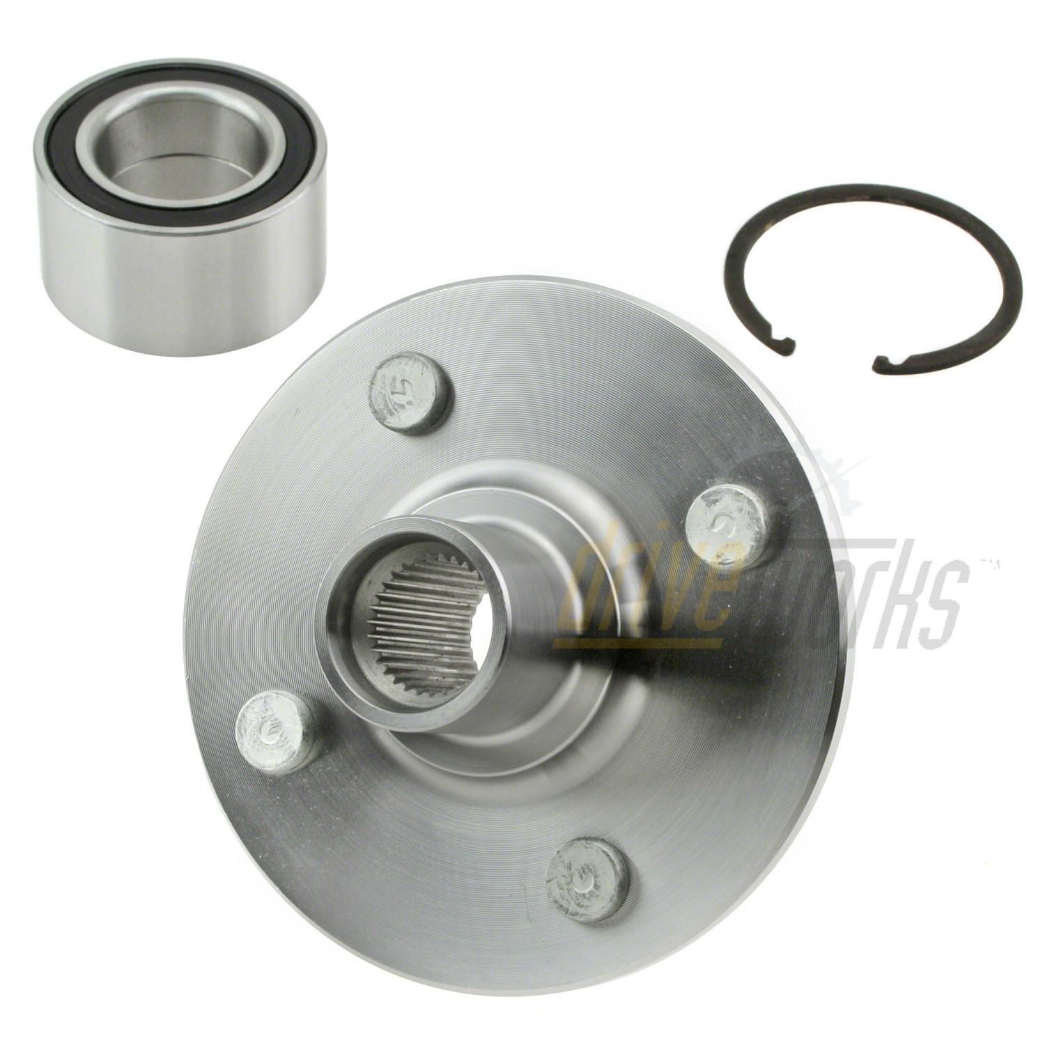 Driveworks Wheel Bearing and Hub Assembly 4 Studs, Includes Spindle