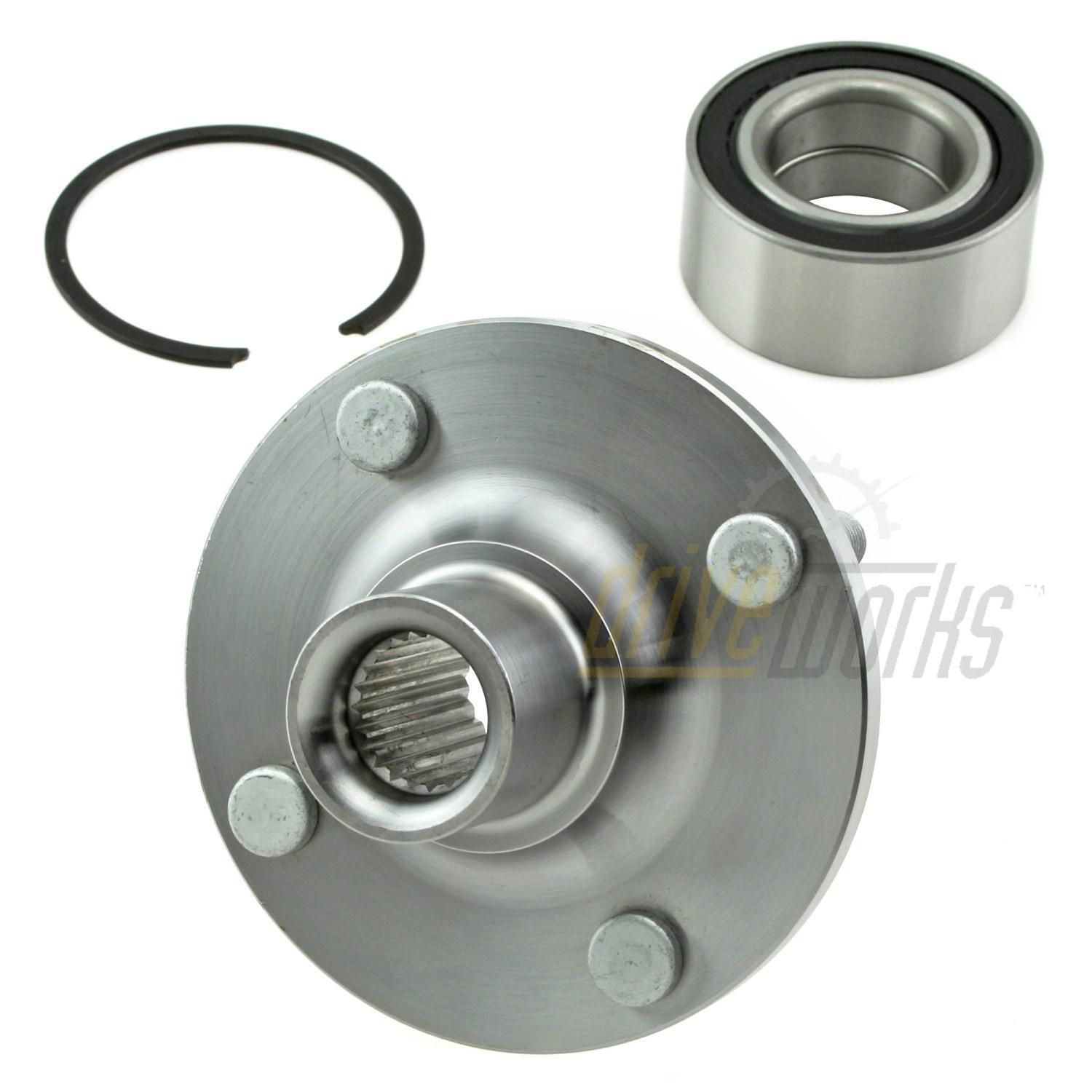 Driveworks Wheel Bearing and Hub Assembly Front, 4 Studs, Includes