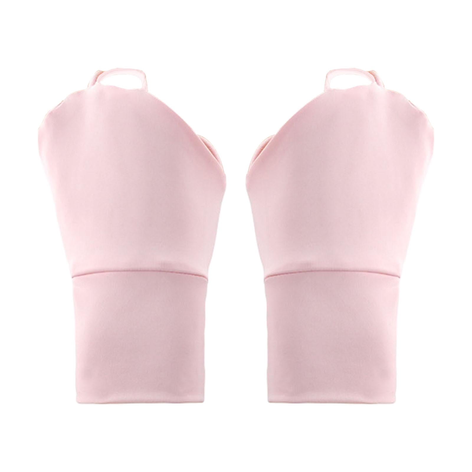Driving Gloves Palmless Gloves Summer Mittens Stretchable Cooling Fabric for Women's Golfing Camping Picnics