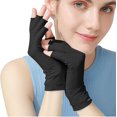 thumbnail image 1 of Driving Gloves Sun Protection,Sunblock Gloves Women - High Elasticity Sunblock Nail Gloves Hyaluronic Acid Breathable Skin-friendly For Beach, 1 of 5