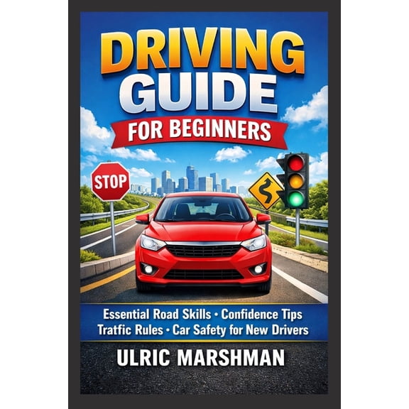 Driving Guide for Beginners: Essential Road Skills Confidence Tips Traffic Rules Car Safety for New Drivers, (Paperback)