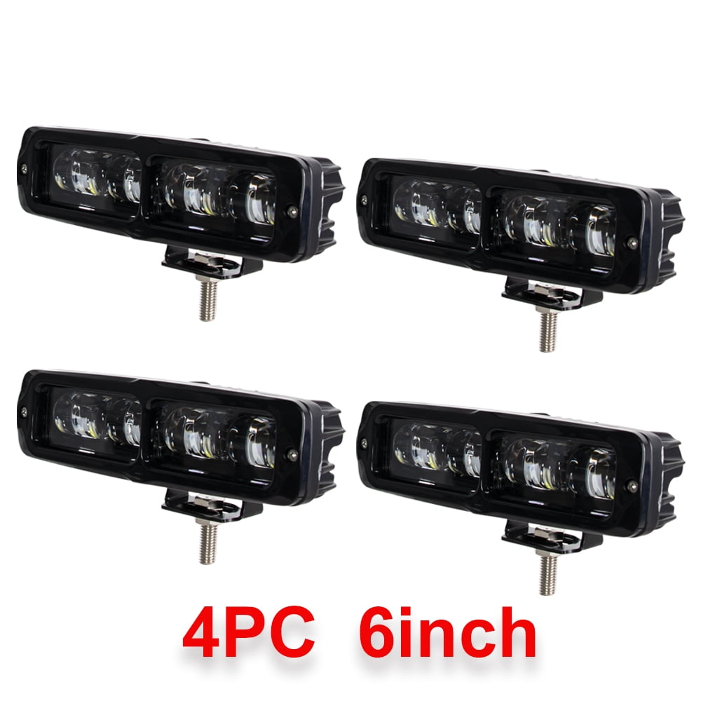 6'' In LED Driving Light Bar Spot Flood Work Lamp Fog Pods Offroad - Foto 10
