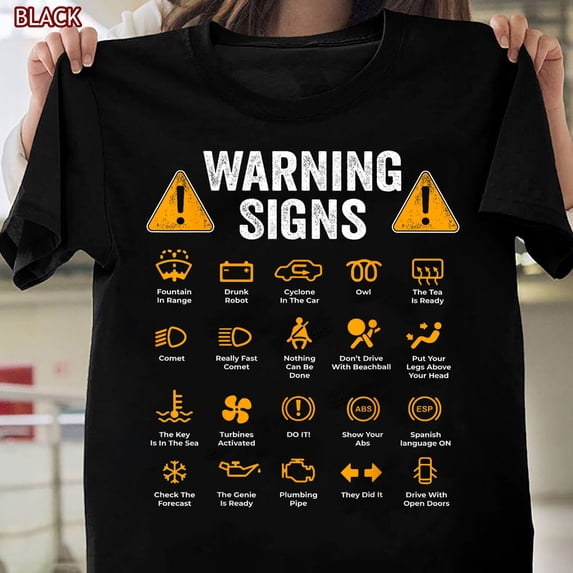 Car Maintenance Sign Driving Warning Signs 101 Auto Mechanic For Drivers Gift Celebration ...