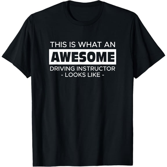 Driving instructor driving school gift car driving licence driver student T-ShirtMen and women can wear, black T-shirts, gifts. Age: M,L,XL 2XL, 3XL, 200XL
