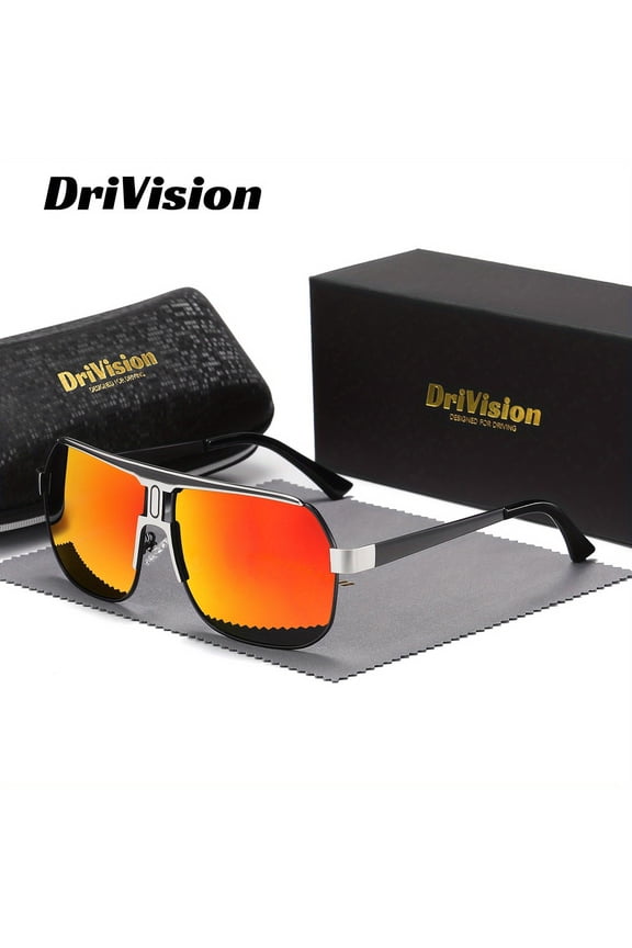 Drivision Unisex Luxury Craftsmanship Fashion Full Frame Polarized Sunglasses Outdoor Fun Frog Sunglasses Exquisite Practical Sunglasses