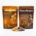 Small Rice Pack Drizzilicious Mini Rice Cake Bites French Toast & Cookies and Cream, 2 ...