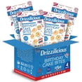 thumbnail image 1 of Drizzilicious Mini Rice Cakes, Birthday Cake America’s 250th Anniversary Edition, Gluten Free Rice Crisps Snacks, 4-Pack, 1 of 6