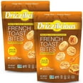 thumbnail image 1 of Drizzilicious Mini Rice Cakes, French Toast Flavored Rice Cake Gluten Free Snacks, Rice Crisps 2-Pack, 1 of 8